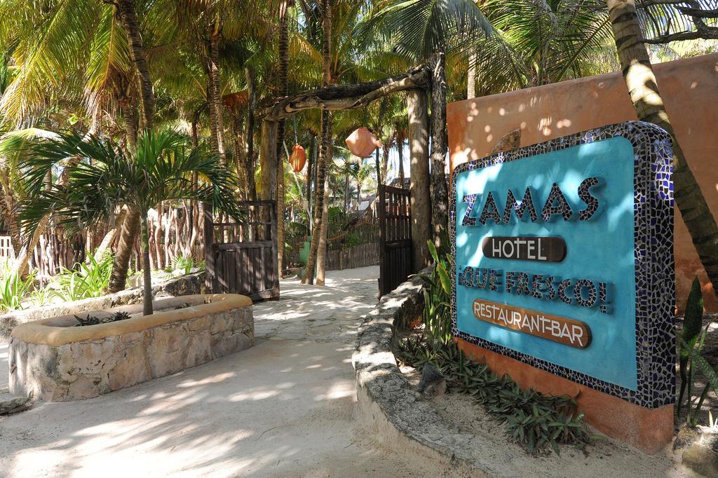 Zamas Hotel Tulum Bagian luar foto