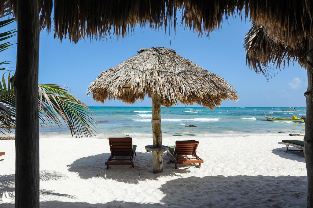 Zamas Hotel Tulum Bagian luar foto