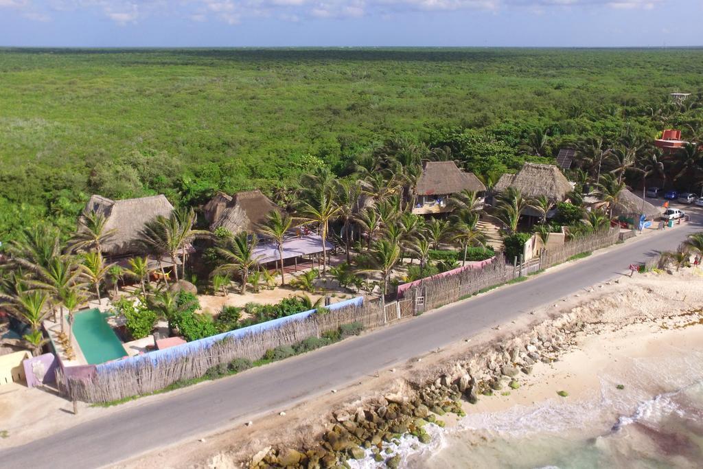 Zamas Hotel Tulum Bagian luar foto