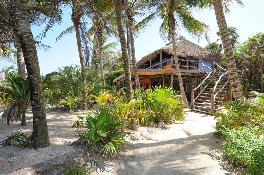 Zamas Hotel Tulum Bagian luar foto