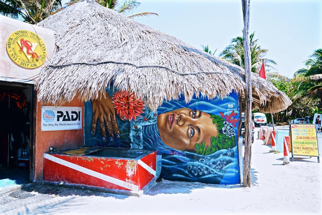Zamas Hotel Tulum Bagian luar foto