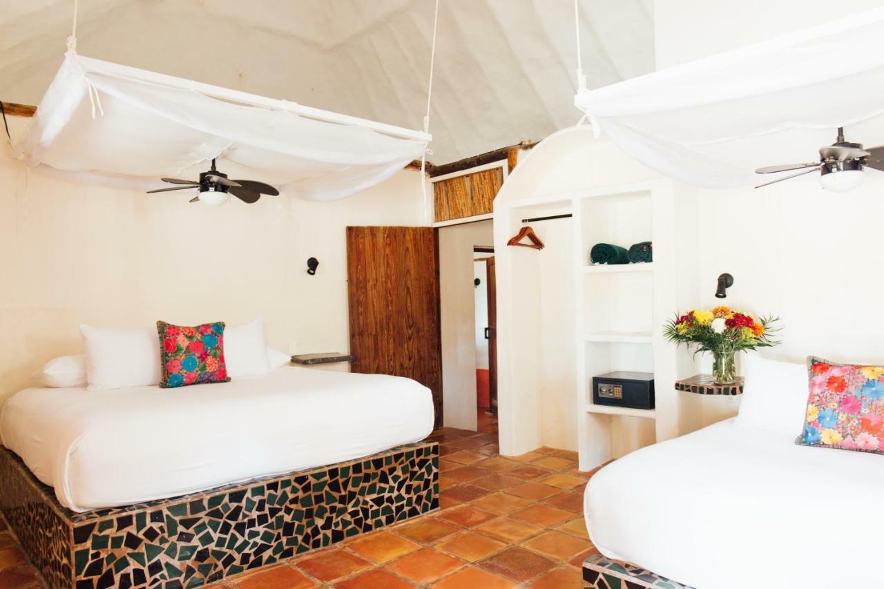 Zamas Hotel Tulum Bagian luar foto